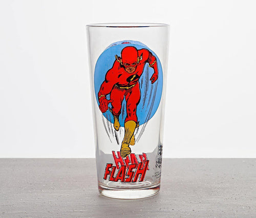 Vintage 1976 Flash Pepsi Super Series Collector Tall Glass - lollygag