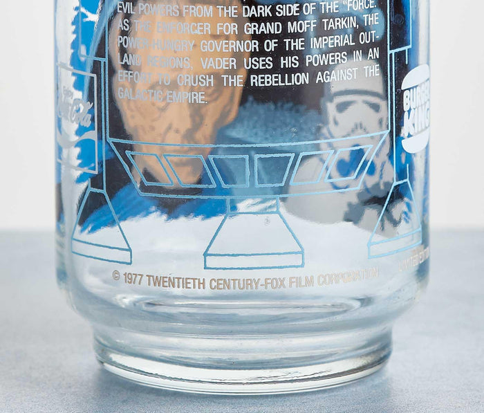 1977 Star Wars "A New Hope" Dart Vader Collector Glass - Lollygag