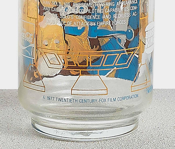 Vintage Star Wars A New Hope Collector Glass - Lollygag