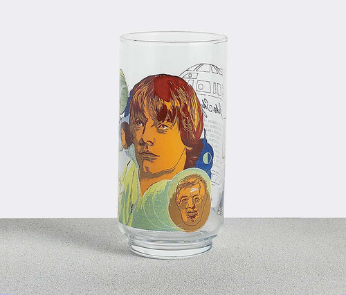 Vintage Star Wars A New Hope Luke Skywalker Collector Glass - lollygag