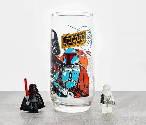 vintage 1980 Star Wars Empire Strikes Back Darth Vader Glass - lollygag