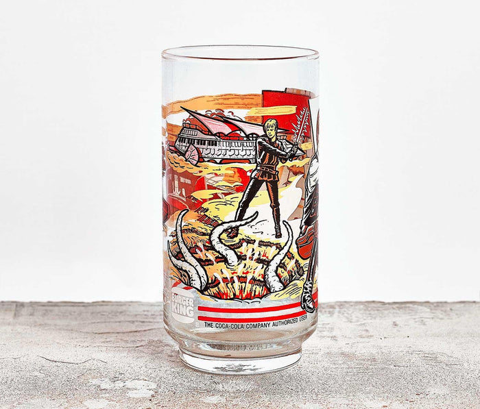 Star Wars Han Solo & Leia Vintage Glass Set