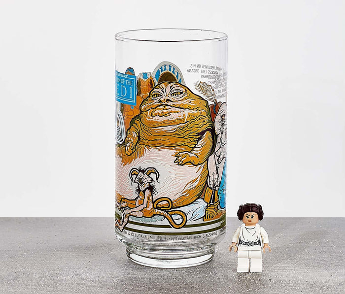 Star Wars Princess Leia Return Of The Jedi Vintage Glass