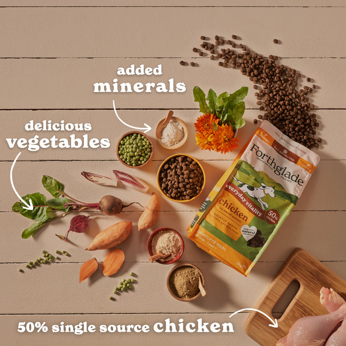 2kg Lightly Baked Chicken Dry Dog Food