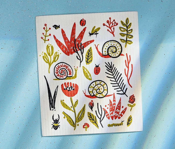 Danica studio A Small World Reusable Swedish Dishcloths - lollygag