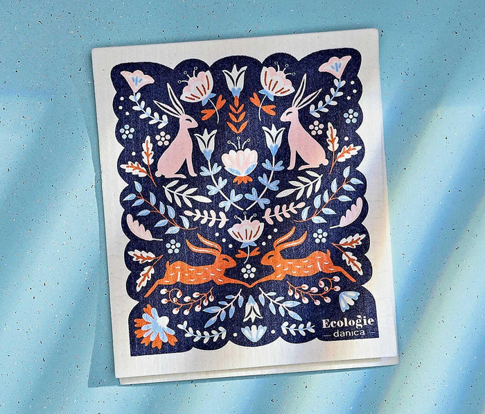 Danica studio A Small World Reusable Swedish Dishcloths - lollygag