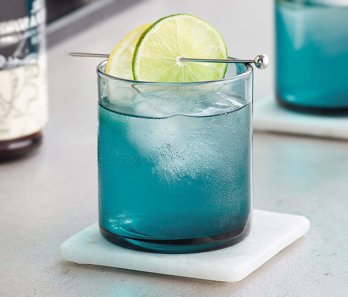 Blue modern Low tumbler Blue - lollygag