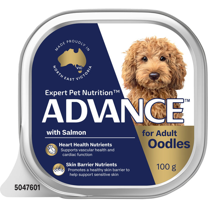 Advance Salmon Oodles Adult Dog Wet Food 100g x 12