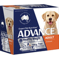 Advance Turkey and Rice Healthy Weight All Breed Adult Dog Wet Food 100g x 12-Habitat Pet Supplies