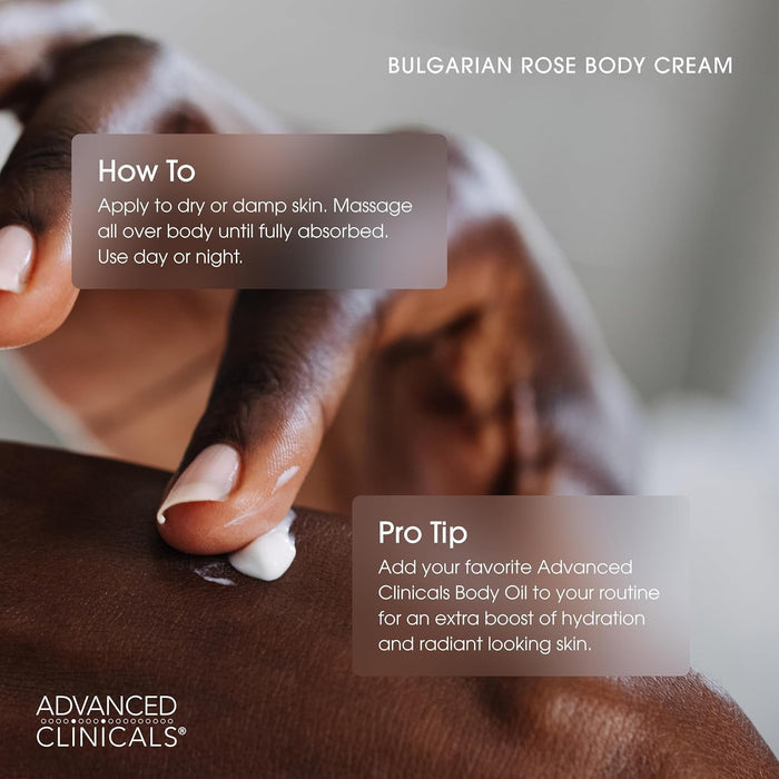 Advanced Clinicals Collagen Cream Body and Face Moisturize