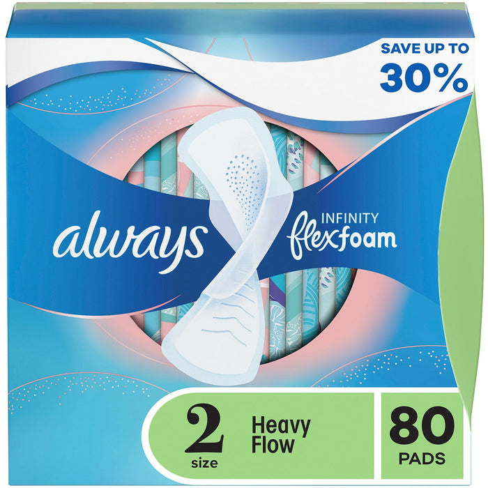Always Infinity Feminine Pads in Kenya - Size 2, 80 Count