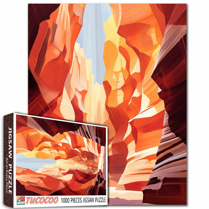 Antelope Canyon Light Jigsaw Puzzle