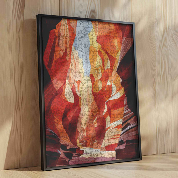 Antelope Canyon Light Jigsaw Puzzle