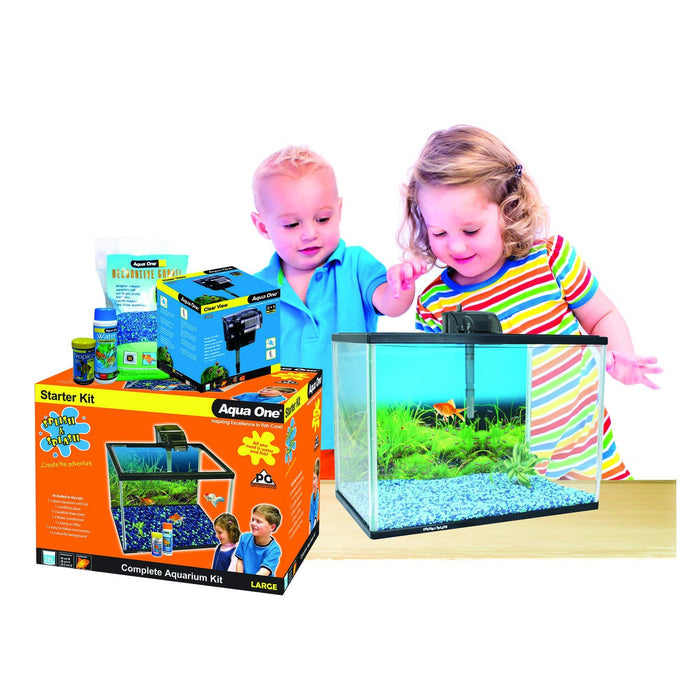 Aqua One Splish and Splash Aquarium Starter Kit Medium 21L