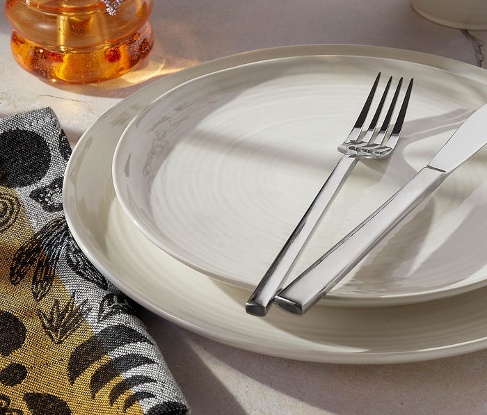 Danica Heirloom Aquarius Oyster White Dinner Plate - Lollygag