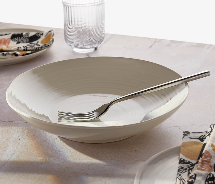 Danica Heirloom Aquarius Oyster White Pasta Bowl - Lollygag