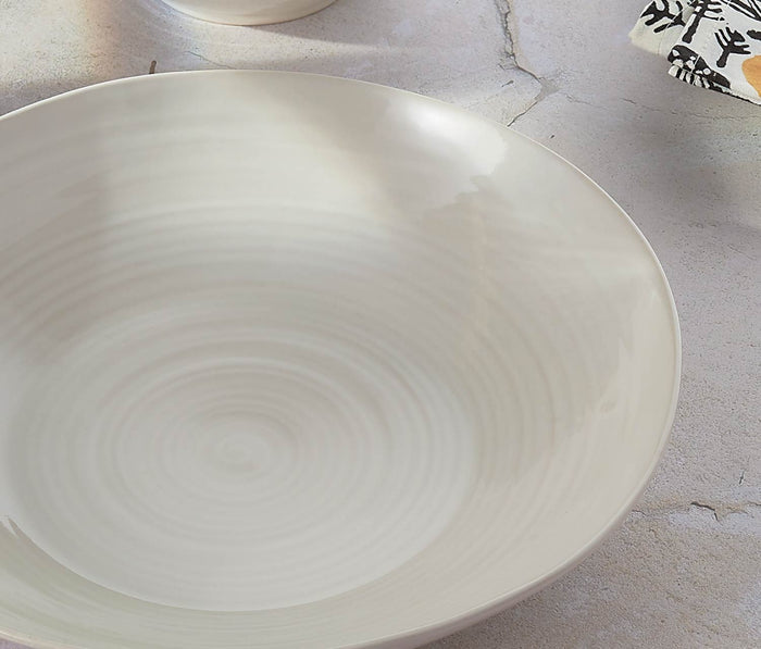Danica Heirloom Aquarius Oyster White Pasta Bowl - Lollygag