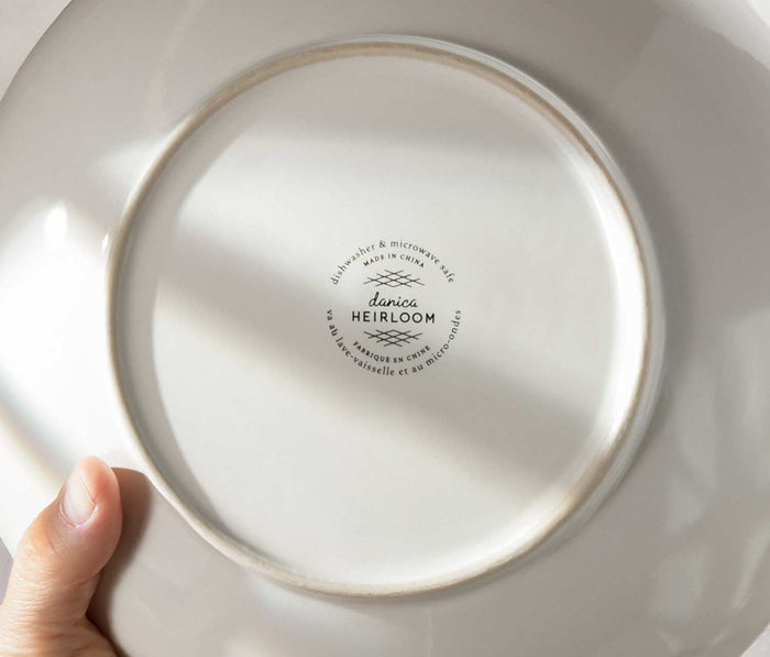 Danica Aquarius Oyster White Pasta Low Bowl Set - lollygag