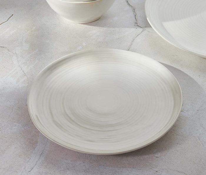 Danica Heirloom Aquarius Oyster White Salad Plate - Lollygag