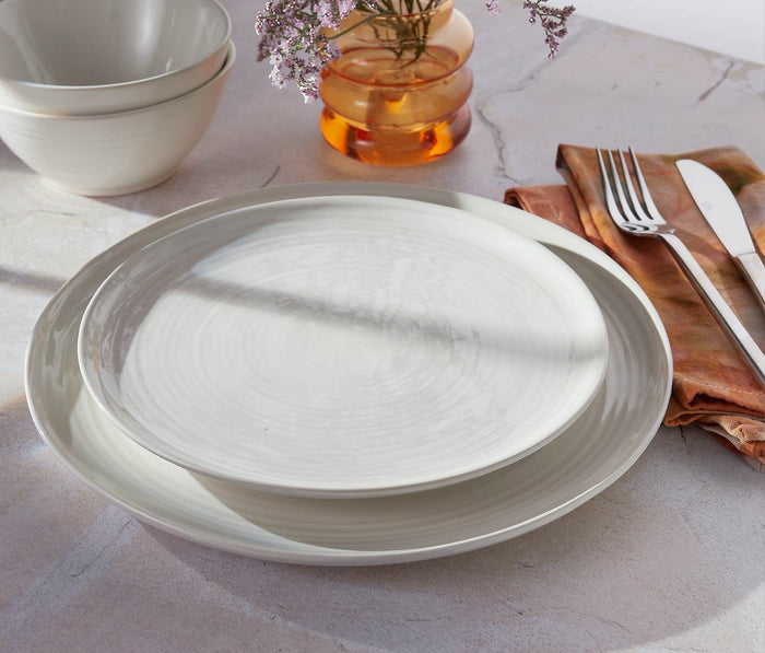 Danica Heirloom Aquarius Oyster White Salad Plate - Lollygag