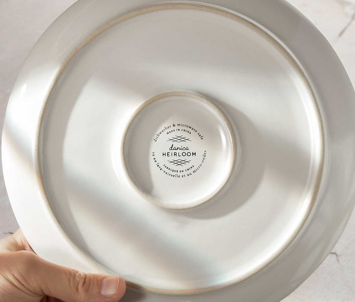 Danica Heirloom Aquarius Oyster White Salad Plate - Lollygag