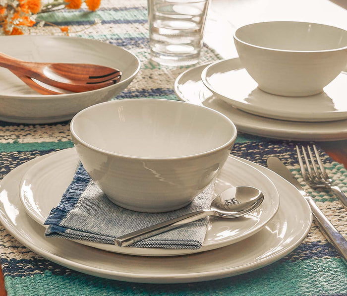 Danica Heirloom Aquarius Oyster White side Bowls - lollygag
