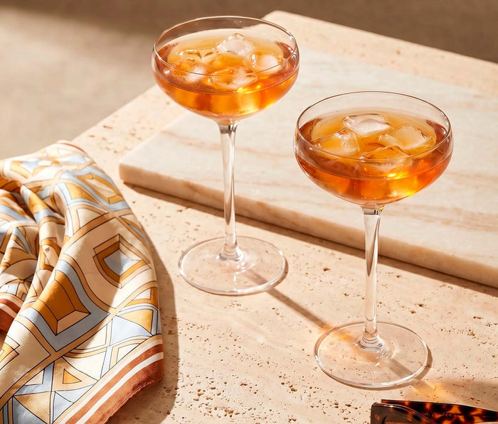 Aurora-Vesper Coupe Glass Set