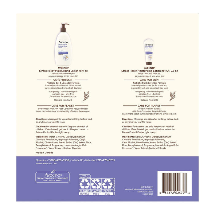 AVEENO Active Naturals Stress Relief Moisturizing Lotion