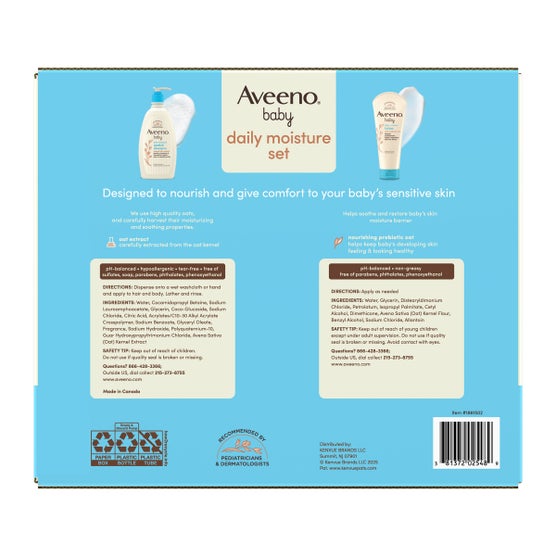 Aveeno Baby Wash and Shampoo in Kenya - 3 Pack With Lotion