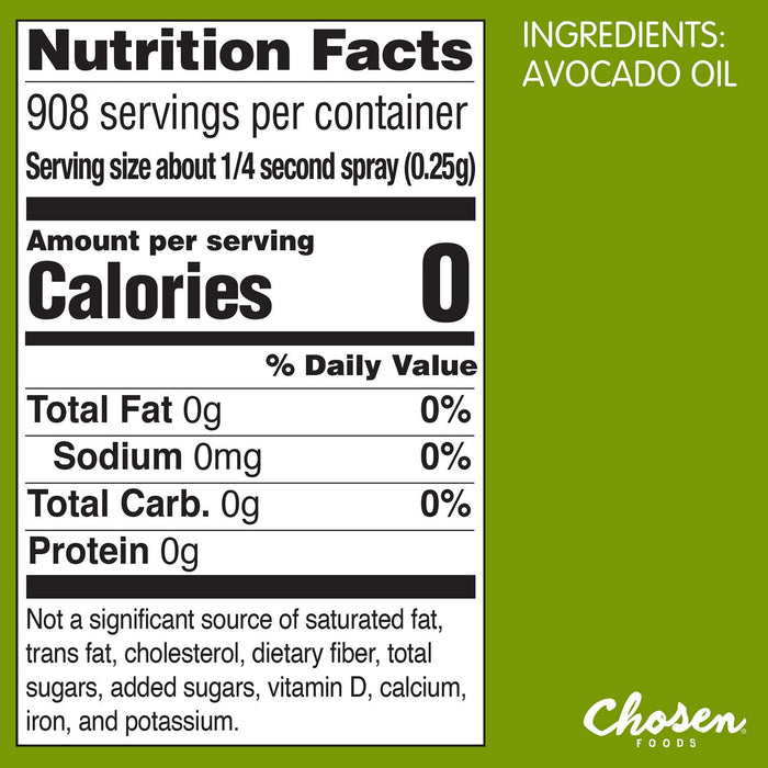 Avocado Oil Spray in Kenya - Chosen Foods 100% Pure, 2 Pack
