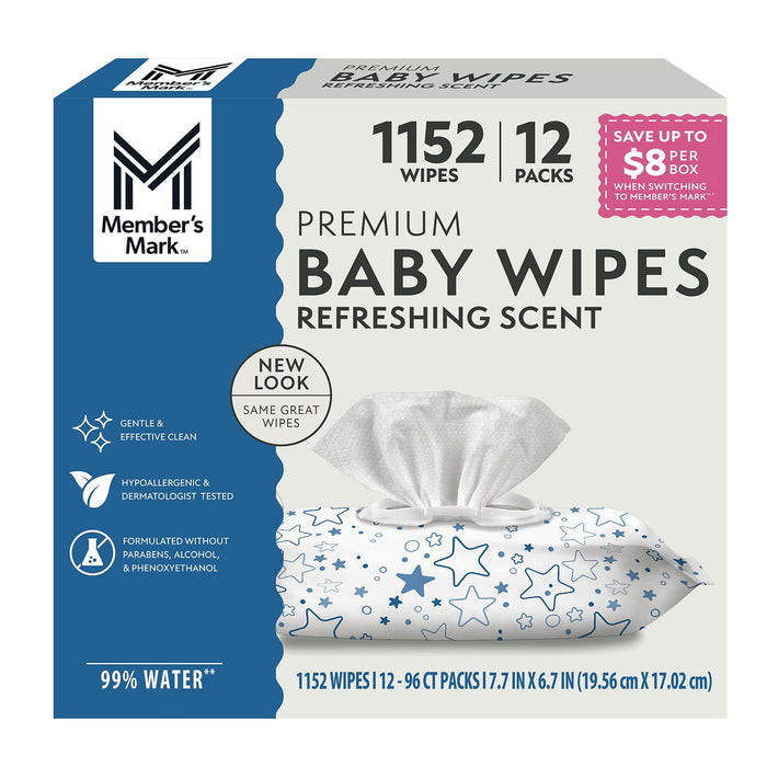 Baby Wipes in Kenya - Member's Mark Premium Scented, 1152 Count