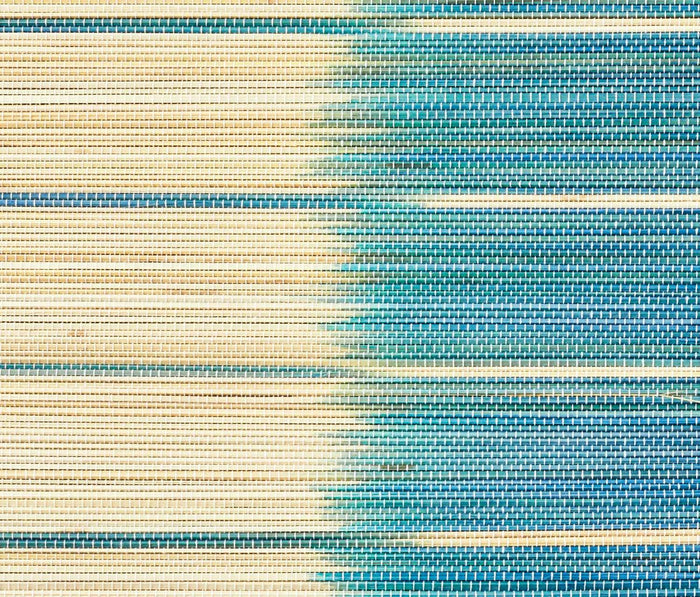 Bali Blue Ombre Bamboo Table Runner