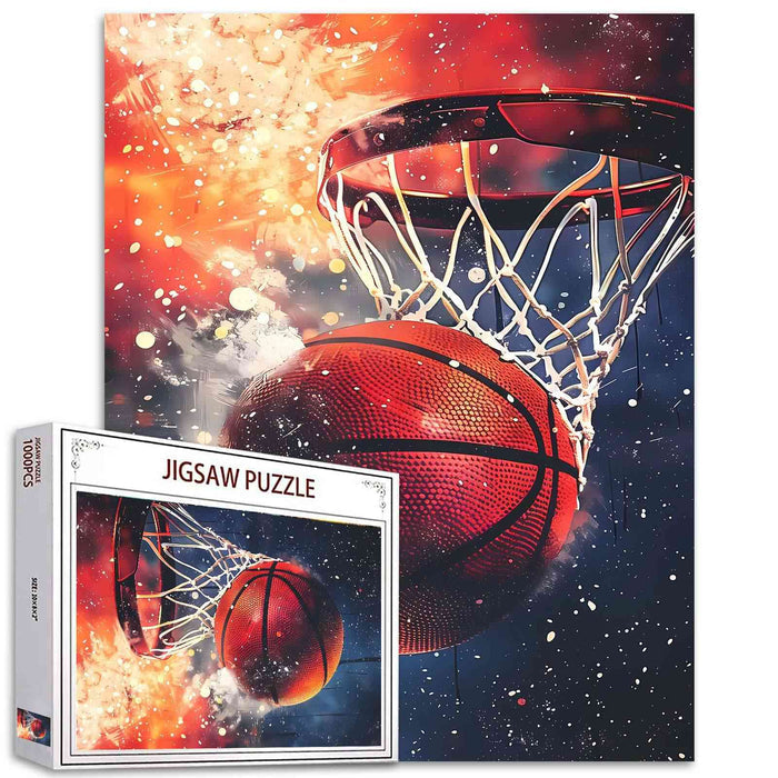 Basketball Slam Dunk Sport Jigsaw Puzzles - Tucocoo