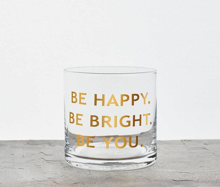 positive phrase glass - lollygag