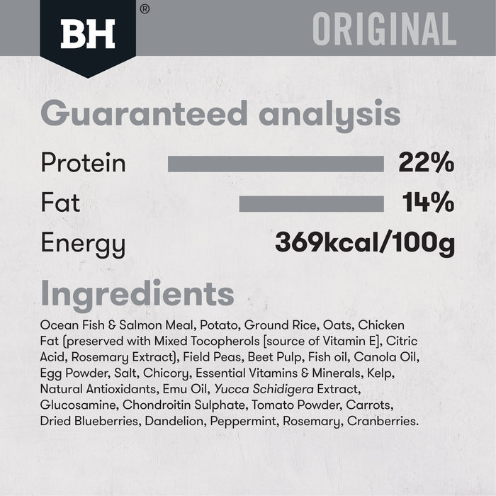 Black Hawk Original Fish and Potato Dry Dog Food 20kg