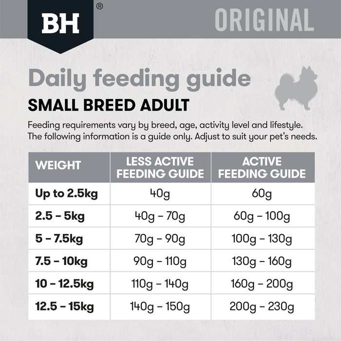 Black Hawk Original Lamb and Rice Small Breed Dry Dog Food 10kg