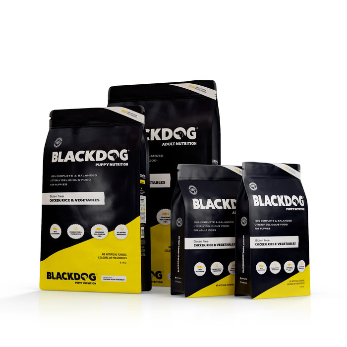 Blackdog Chicken Rice and Vegetables Adult Dry Dog Food 9kg