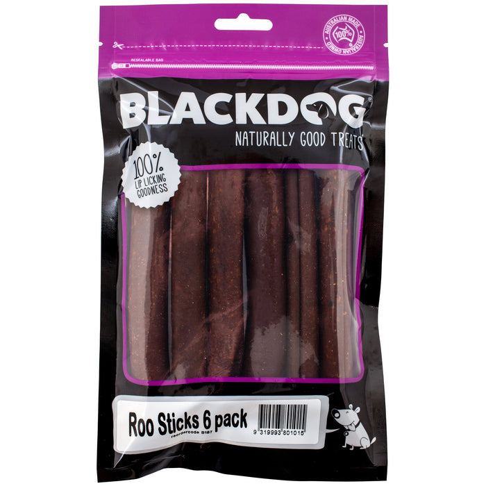 Blackdog Kangaroo Sticks Dog Treats 6 Pack-Habitat Pet Supplies