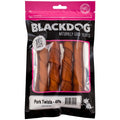 Blackdog Pork Twists Dog Treats 4 Pack-Habitat Pet Supplies