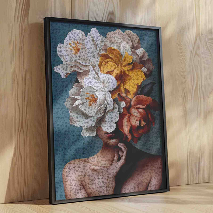 Blooming Elegance Beauty Jigsaw Puzzle