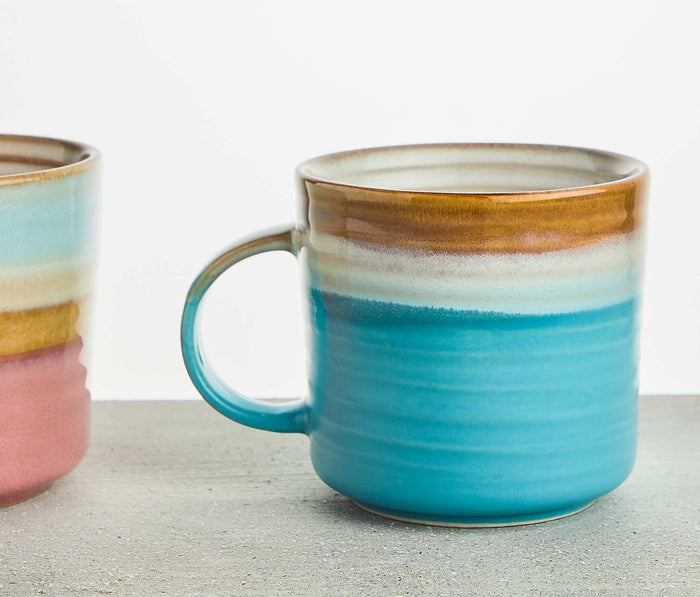 Danica Studio Blue Ombre mug set - lollygag