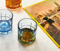 Vintage Anchor Hocking Tumbler Tartan Glasses - lollygag