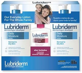 Body Lotion in Kenya - Lubriderm Daily Moisture, 3 Pack