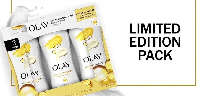Body Wash in Kenya - Olay Advanced Moisture Renewal, 3 Pack