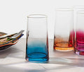 Vintage Rainbow Highballs tumblers - lollygag