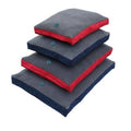 Bono Fido Winter Stay Dry Futon Dog Bed Blue Small-Habitat Pet Supplies