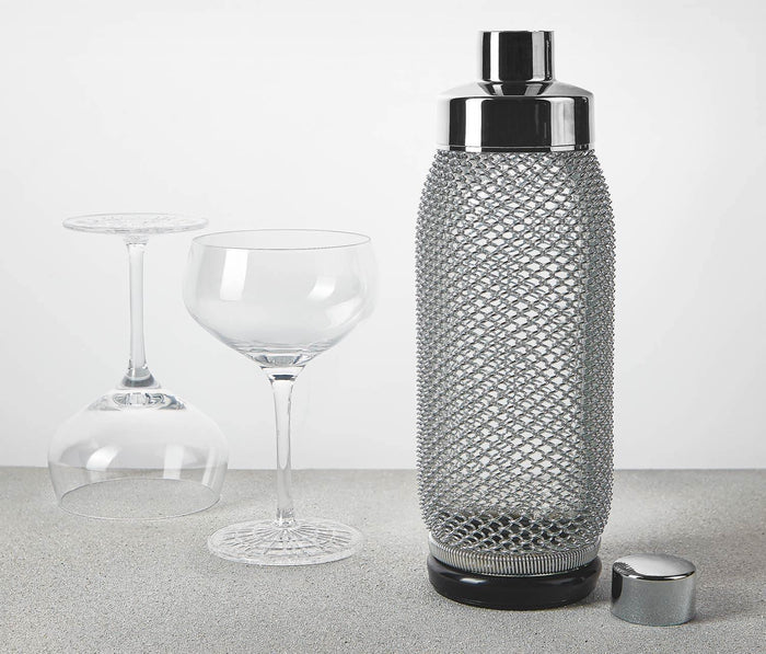 Merkuria Kovocas Chrome Vintage Cocktail Shaker- lollygag