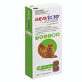 Bravecto Flea and Tick Chews for Medium Dogs 10kg-20kg Green 2 Pack-Habitat Pet Supplies