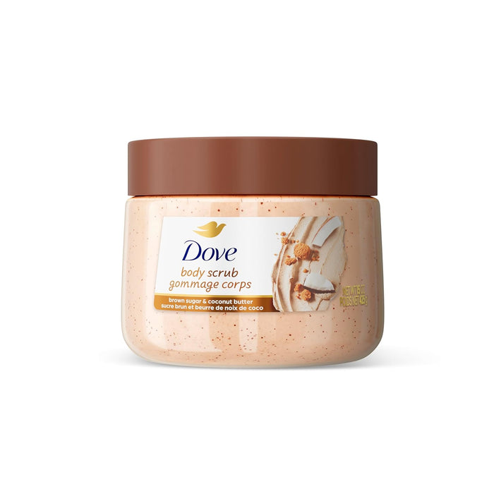Brown Sugar Body Scrub - Dove Coconut Butter Exfoliating