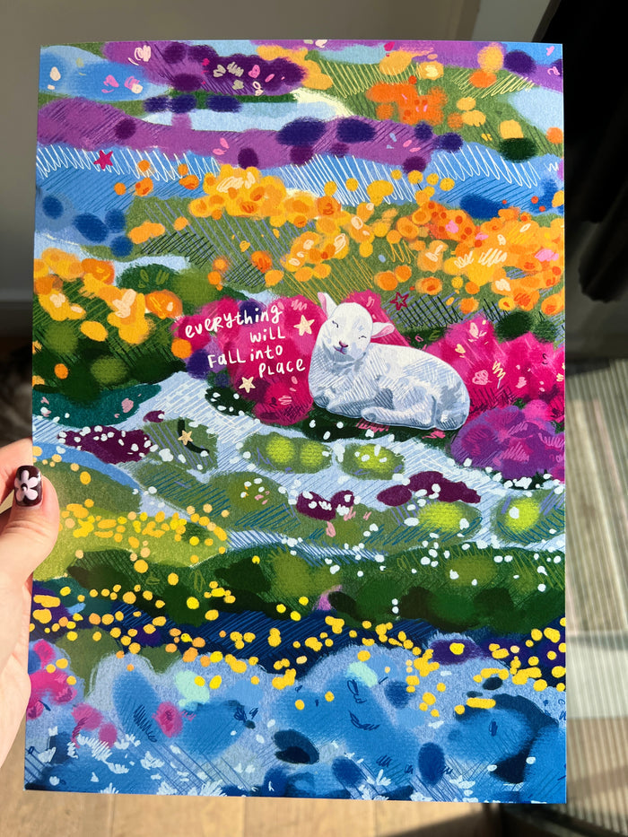 [Bundle of 2] Lamb + Duck A4 prints